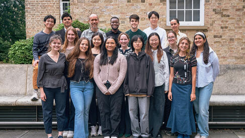 Photo of 2024-25 Infection Biology and Molecular Immunology cohort